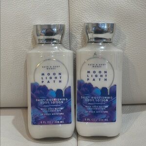 Bath and Body Works Moonlight Path Bundle of 2 Full Size Body Lotion NIB